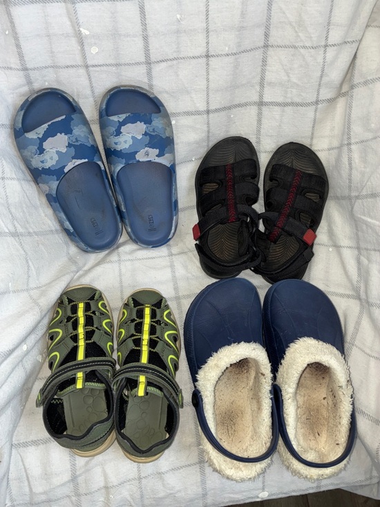 Other - Boys sandal/slide lot - size 12 and 1